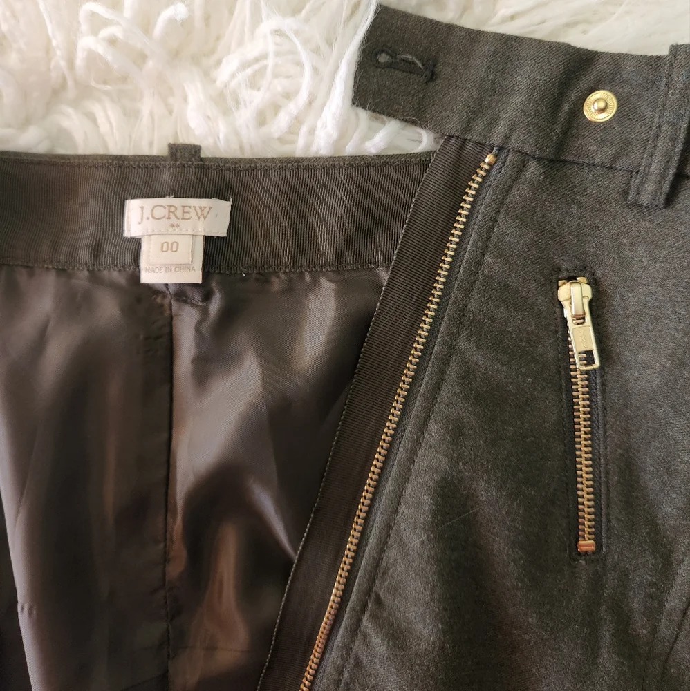 J Crew zipper skirt - Picture 4 of 5